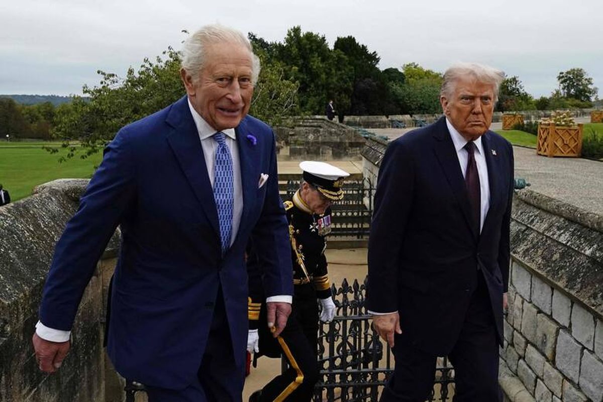 El rey Carlos III y la reina Camilla de Gran Bretaña llegaron este lunes a Estados Unidos para una visita de Estado de cuatro días.