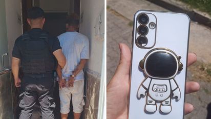 Santa Fe: tenía un palo, intentó robarle el celular a una mujer y la Policía lo detuvo
