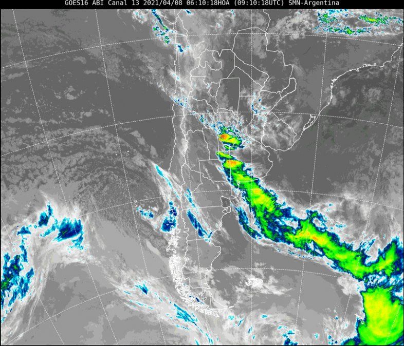 Imagen satelital.