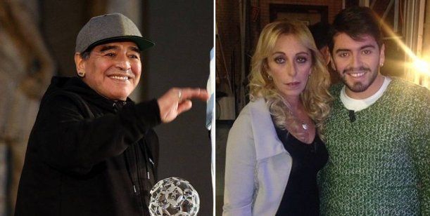 Maradona y Cristiana Sinagra cenaron juntos después de 30 años