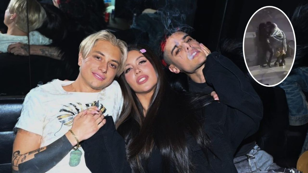 Ca7riel mostró la escalofriante amenaza de muerte tras besar a Wanda Nara en su show