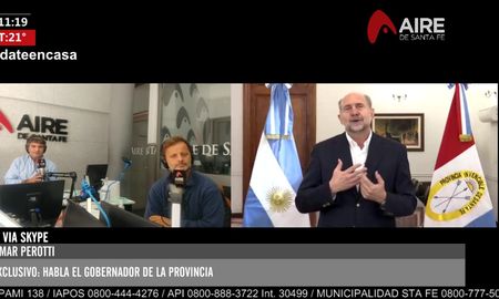 omar perotti: al dia de hoy no esta garantizado el pago de los sueldos de abril