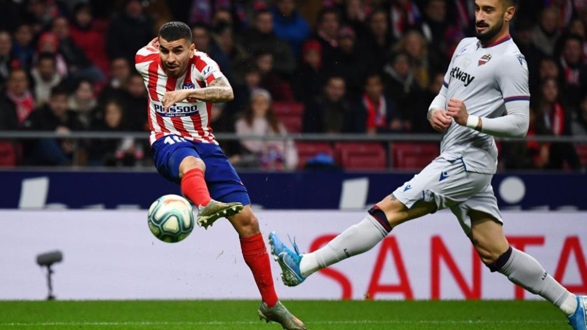 Atlético de Madrid le ganó a Levante con un gol de Correa