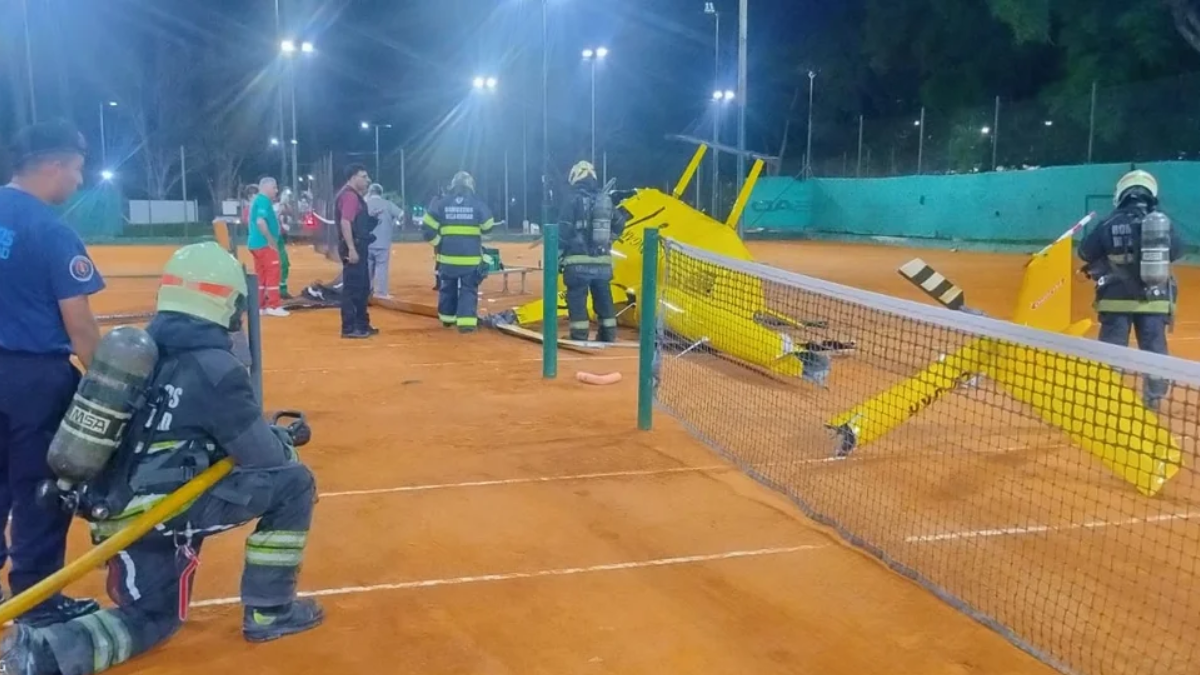 El piloto del helicóptero que cayó en Palermo fue imputado y continúan las pericias
