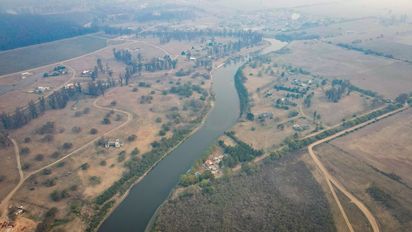 Oliveros y Pueblo Andino piden no pescar ni ingresar al Río Carcarañá