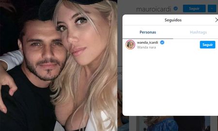 Tras reconciliarse con Wanda Nara, Mauro Icardi metió mano en su Instagram y ahora solo la sigue a ella. Tras reconciliarse con Wanda Nara, Mauro Icardi metió mano en su Instagram y ahora solo la sigue a ella.