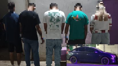 Andaban armados a toda velocidad por el centro de Santa Fe y terminaron presos