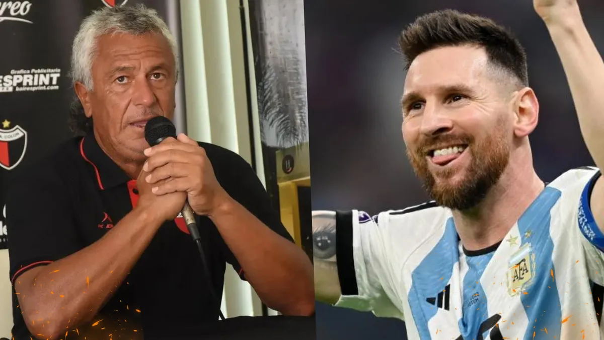 Néstor Gorosito es uno de los fieles seguidores que tiene Lionel Messi.