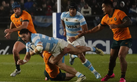 Los Pumas cayeron 20 a 19 ante Australia en La Plata. Los Pumas cayeron 20 a 19 ante Australia en La Plata.