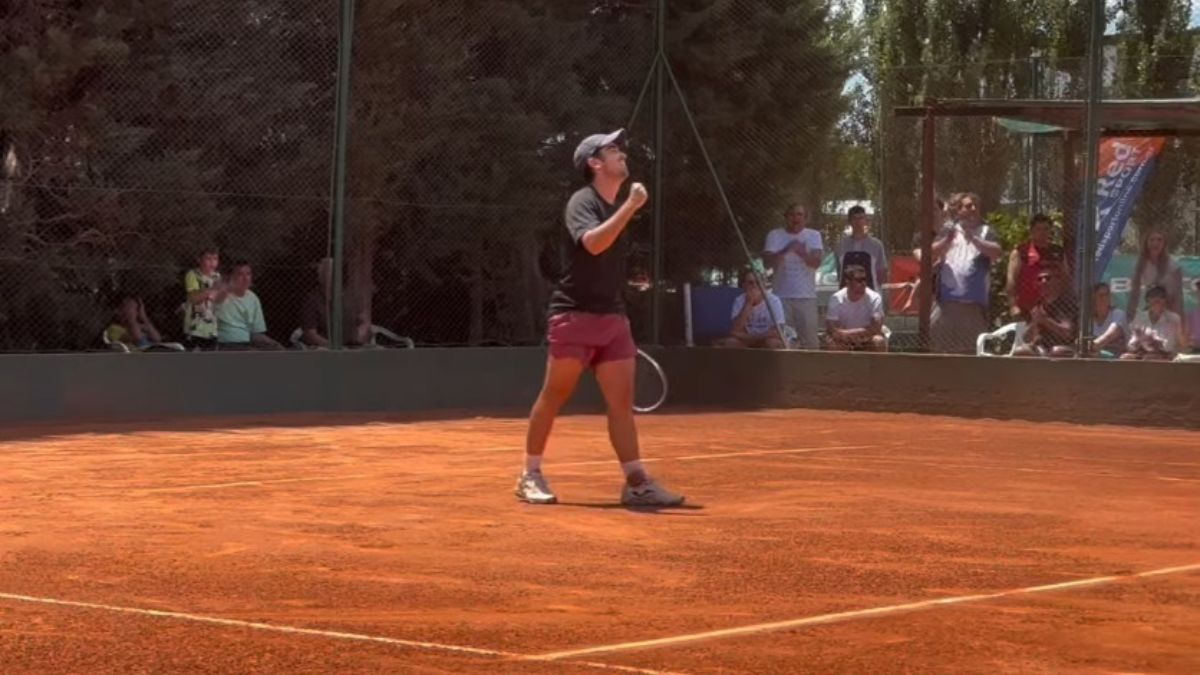 El santafesino Joel Garagarza se consagró campeón del torneo de tenis Santoto Open