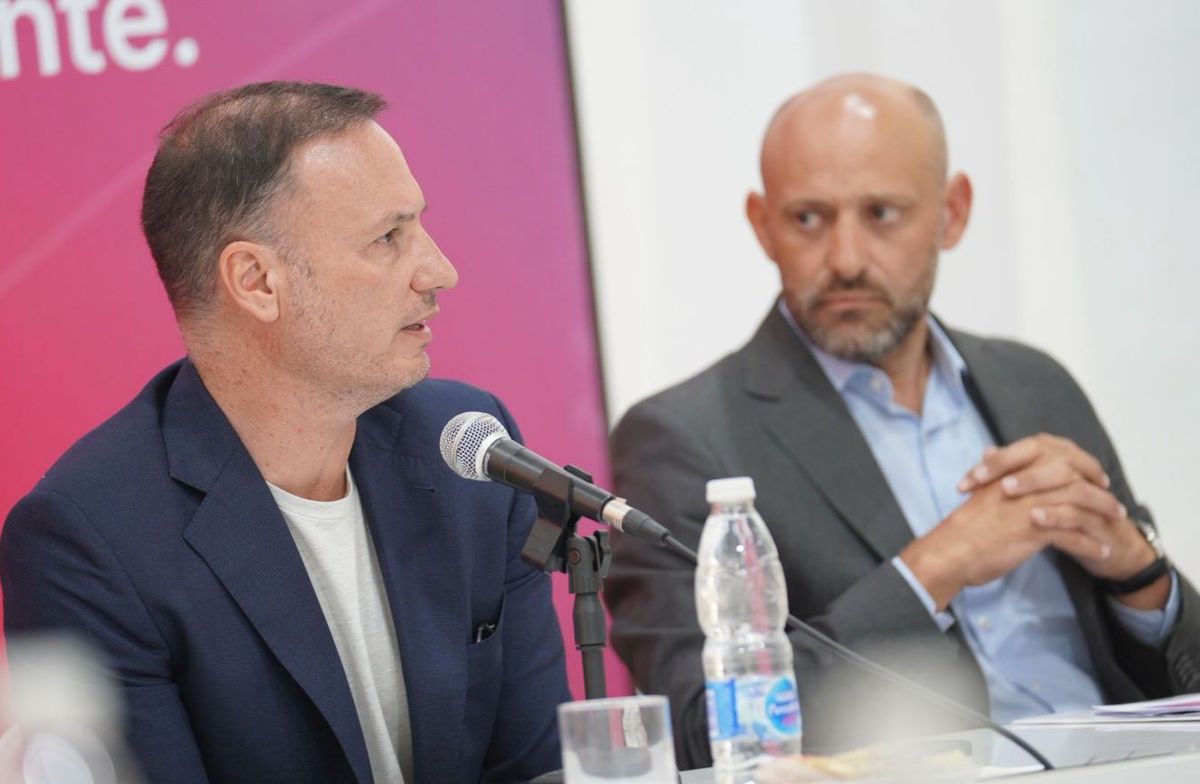 Los ministros de Obras Públicas de Santa Fe