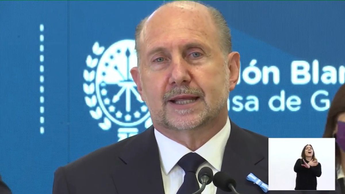 El gobernador de Santa Fe