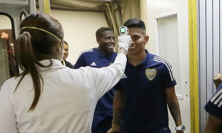 al llegar a venezuela, el plantel de boca fue controlado por coronavirus al llegar a venezuela, el plantel de boca fue controlado por coronavirus