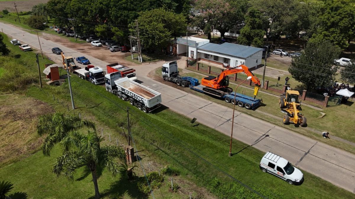 El Gobierno Provincial puso en marcha la repavimentación de 3.400 metros
