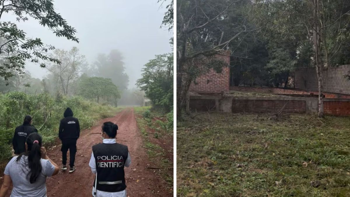 El cuerpo fue encontrado en una construcción abandonada de la ciudad de Eldorado. (Foto: Misiones Online). El cuerpo fue encontrado en una construcción abandonada de la ciudad de Eldorado. (Foto: Misiones Online).