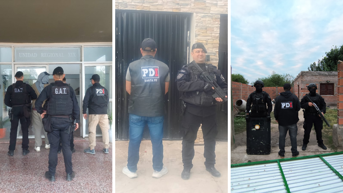 Siete allanamientos en Vera por microtráfico seis hombres fueron aprehendidos. Siete allanamientos en Vera por microtráfico seis hombres fueron aprehendidos.