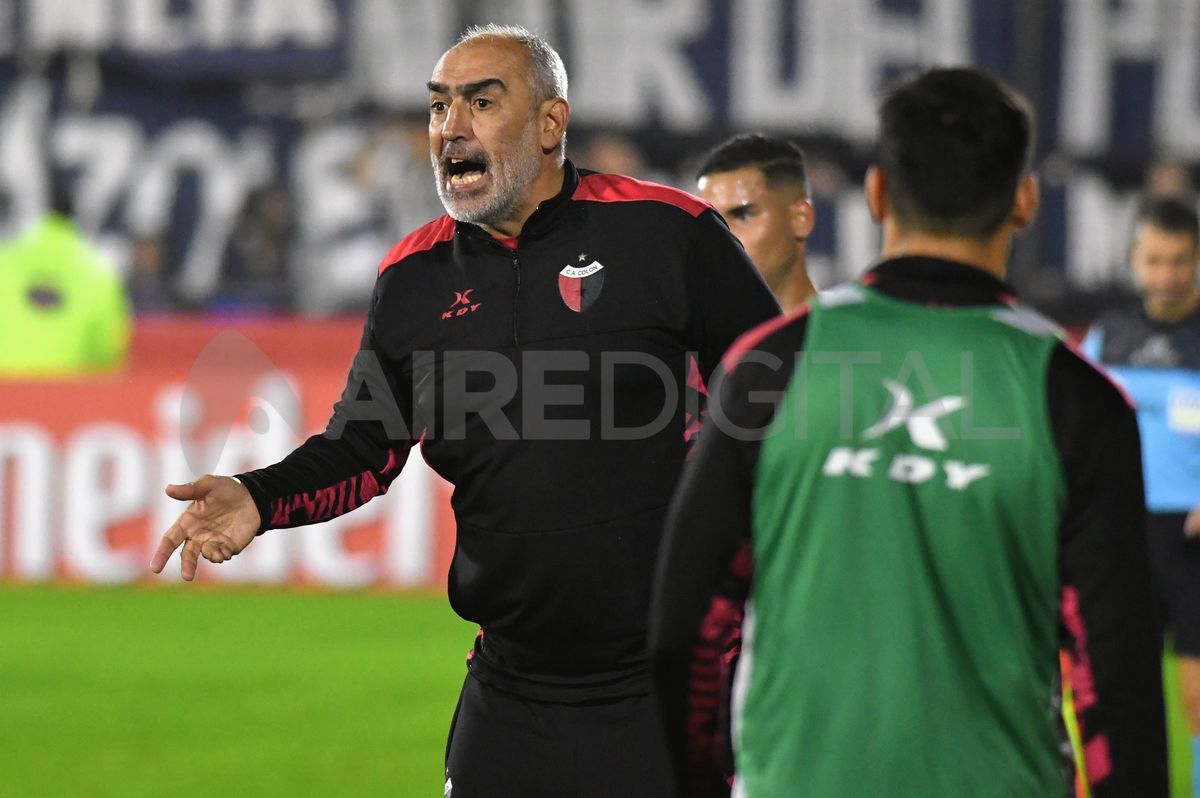 El entrenador de Colón
