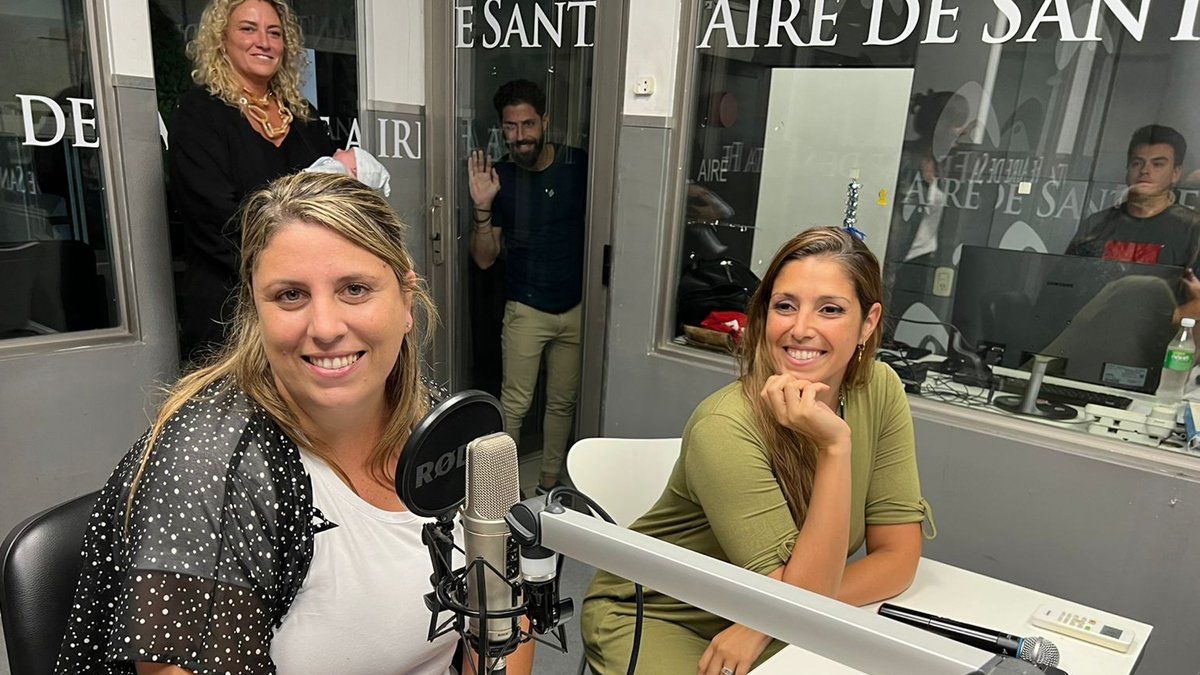 Valeria Vega y Daiana Canavesio recordaron su paso por Aire de Santa Fe.