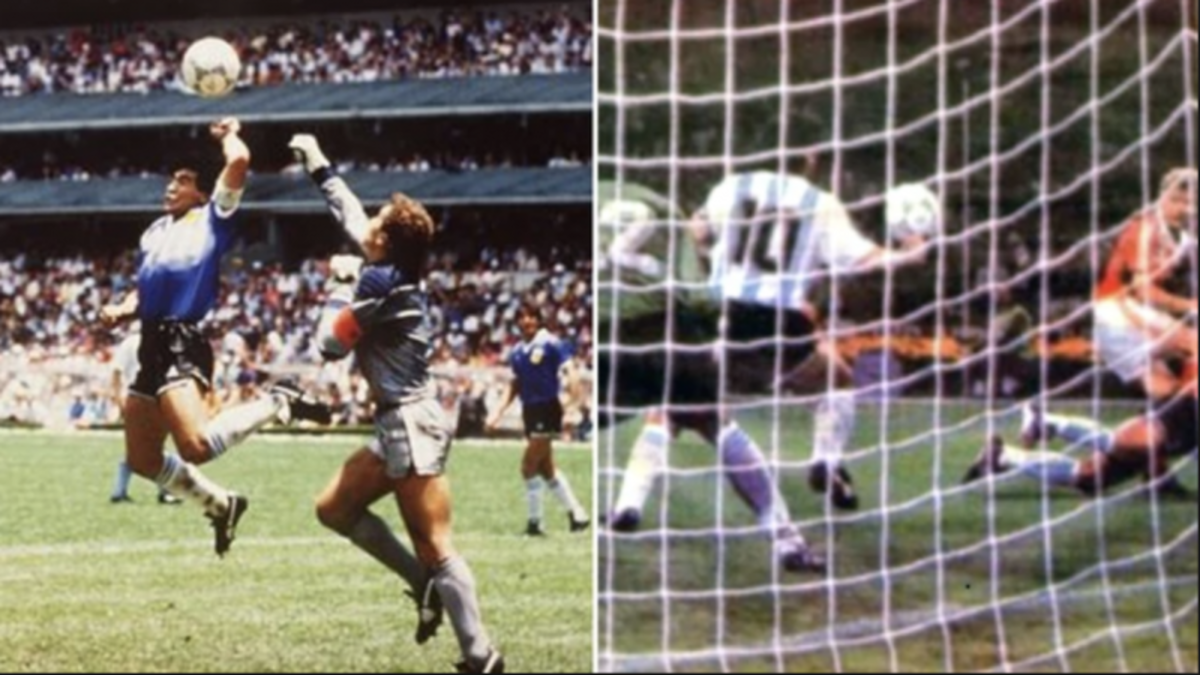 La segunda Mano de Dios de Diego Maradona