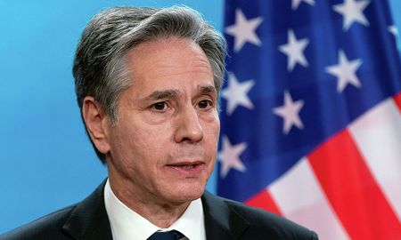 El jefe de la diplomacia de Estados Unidos, Antony Blinken. El jefe de la diplomacia de Estados Unidos, Antony Blinken.