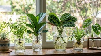 La planta que podés cultivar en un vaso con agua y es ideal para interiores