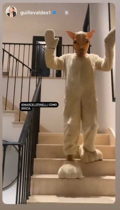 Marcelo Tinelli se convirtió en Bricia.