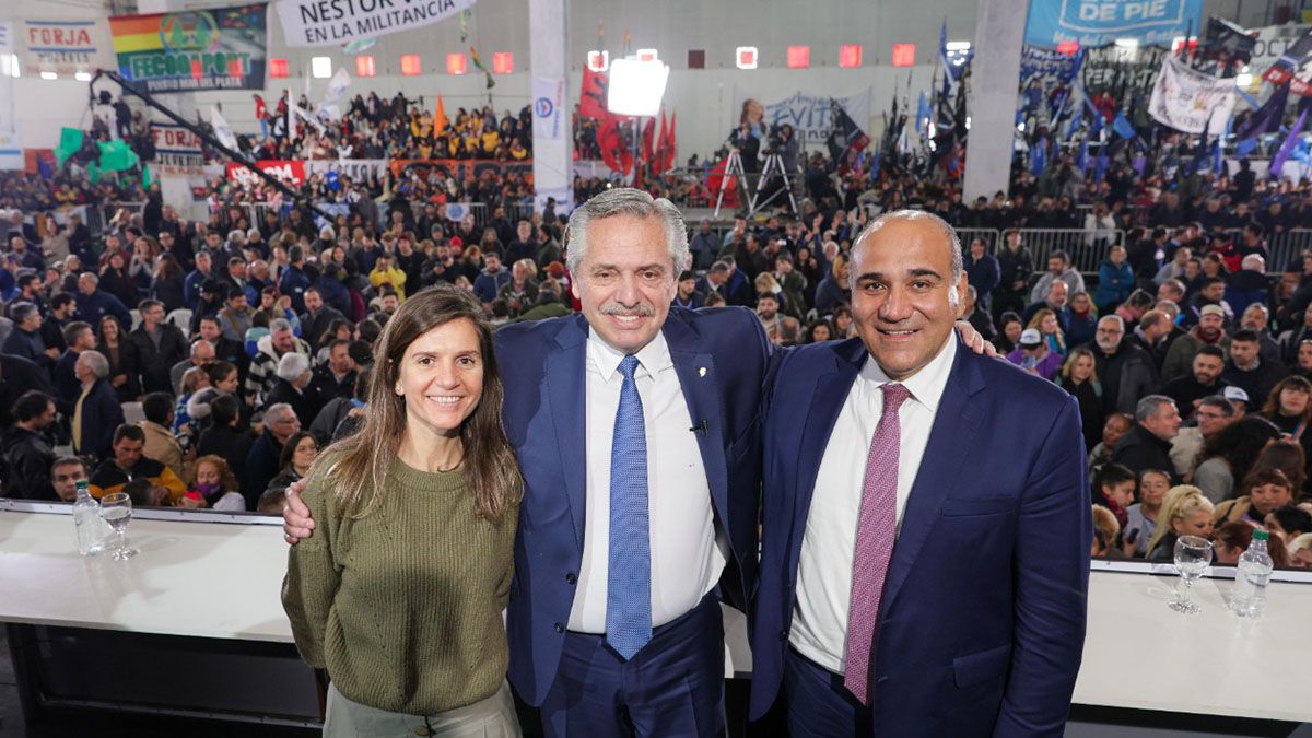 Durante su discurso