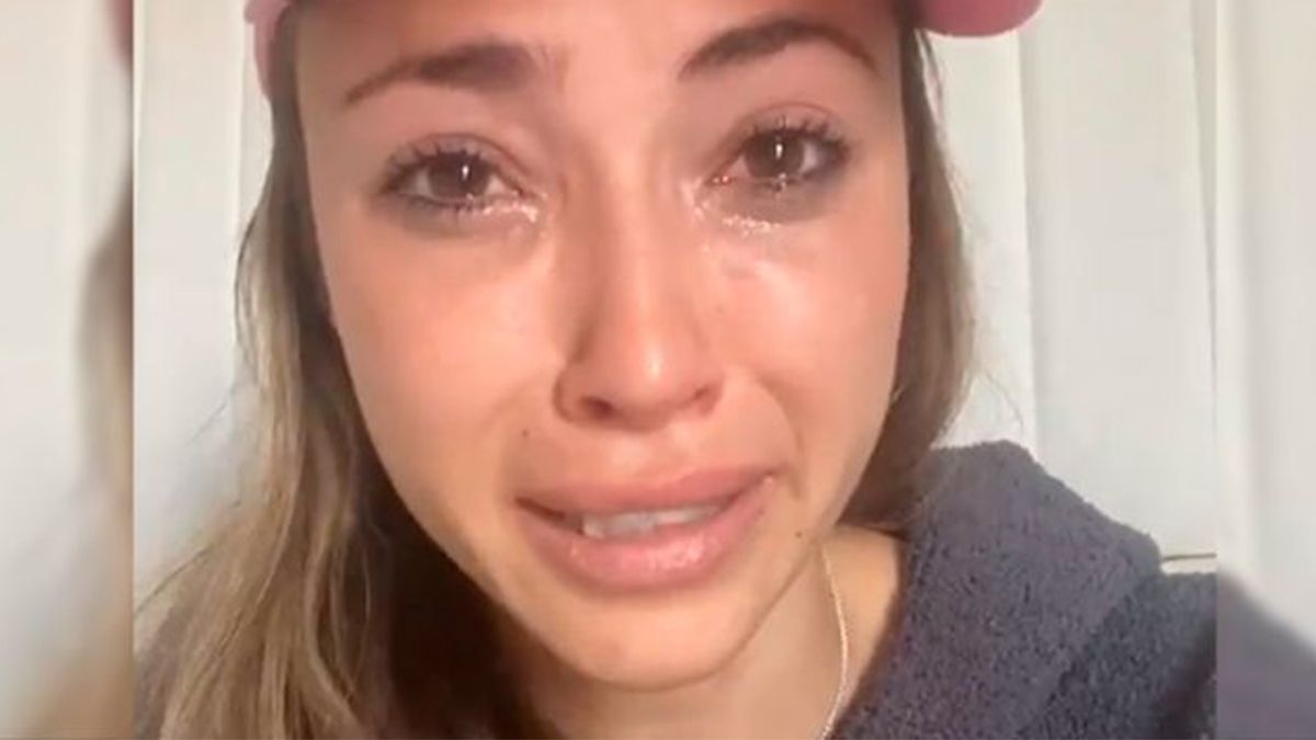 Captura del video en el que Yamila habla de las amenazas