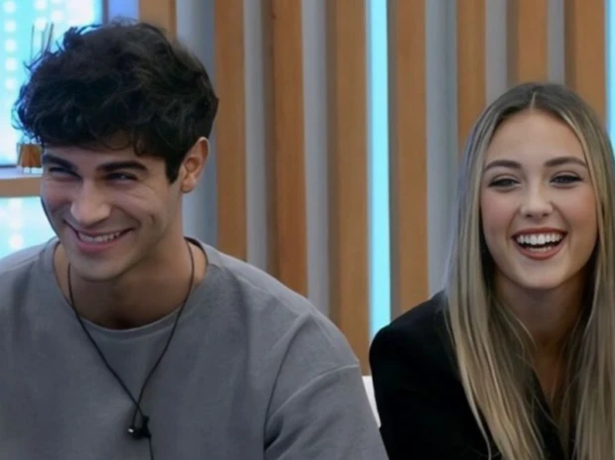 Florencia y Nicolás protagonizaron un momento fogoso en Gran Hermano. Florencia y Nicolás protagonizaron un momento fogoso en Gran Hermano.