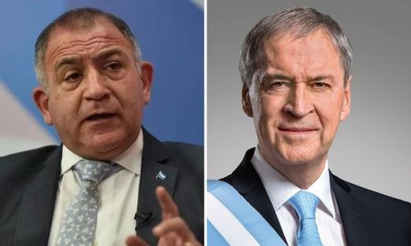 Luis Juez y Juan Schiaretti. Luis Juez y Juan Schiaretti.