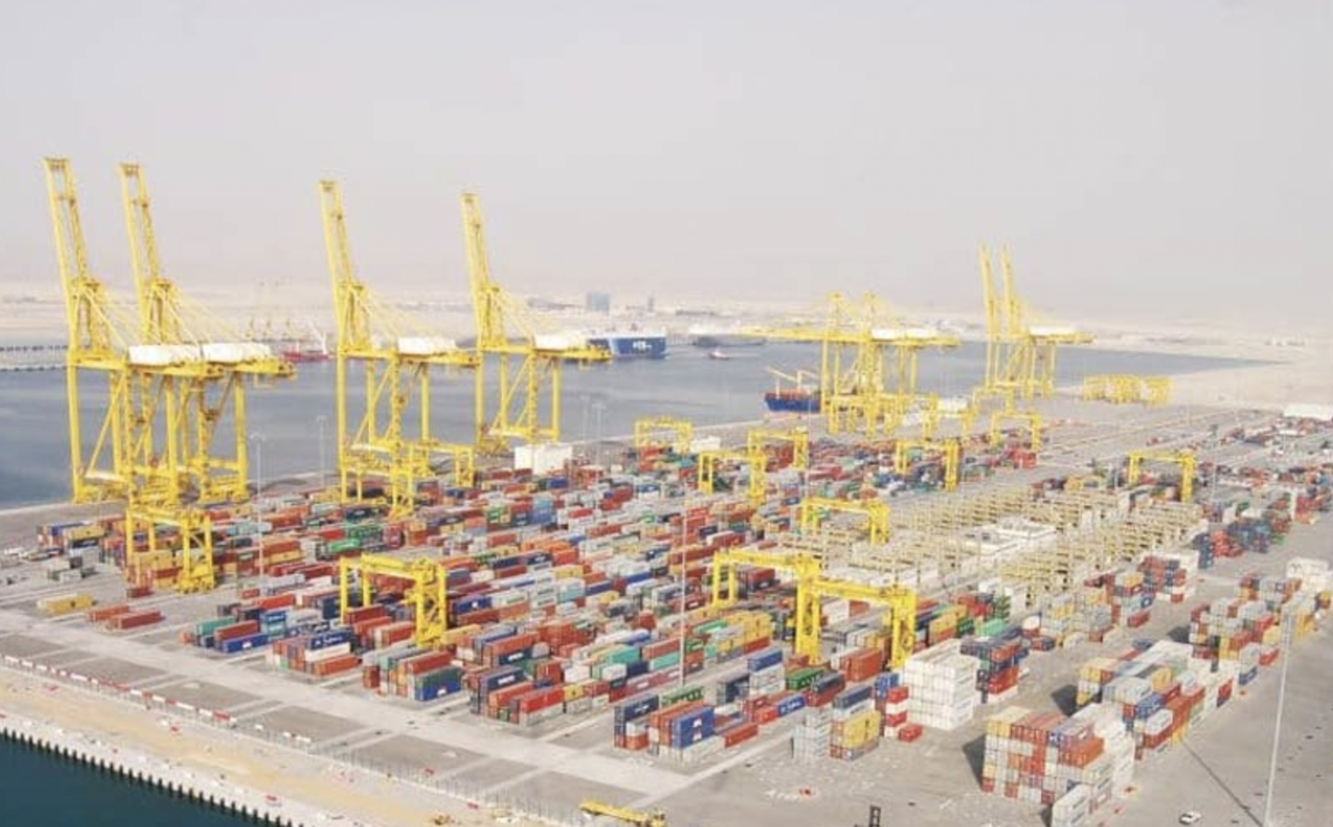 Este es el principal puerto de Qatar y un punto por el que ingresan exportaciones de la provincia de Santa Fe.