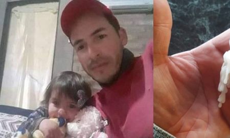 Un hombre rezaba por su hijita enferma y un milagro se produjo con la cera de la vela Un hombre rezaba por su hijita enferma y un milagro se produjo con la cera de la vela