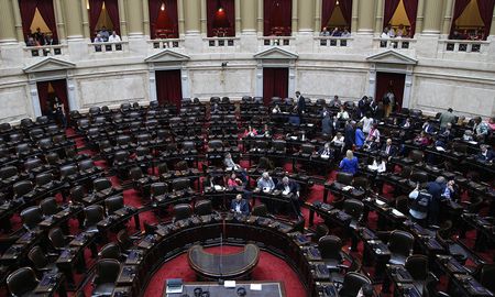 El oficialismo declaró la continuidad de las autoridades actuales luego de levantarse la sesión preparatoria de la Cámara de Diputados por falta de quórum. Foto NA: DANIEL VIDES El oficialismo declaró la continuidad de las autoridades actuales luego de levantarse la sesión preparatoria de la Cámara de Diputados por falta de quórum. Foto NA: DANIEL VIDES