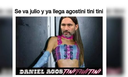 Daniel Agostini la pasa mal en agosto. Daniel Agostini la pasa mal en agosto.