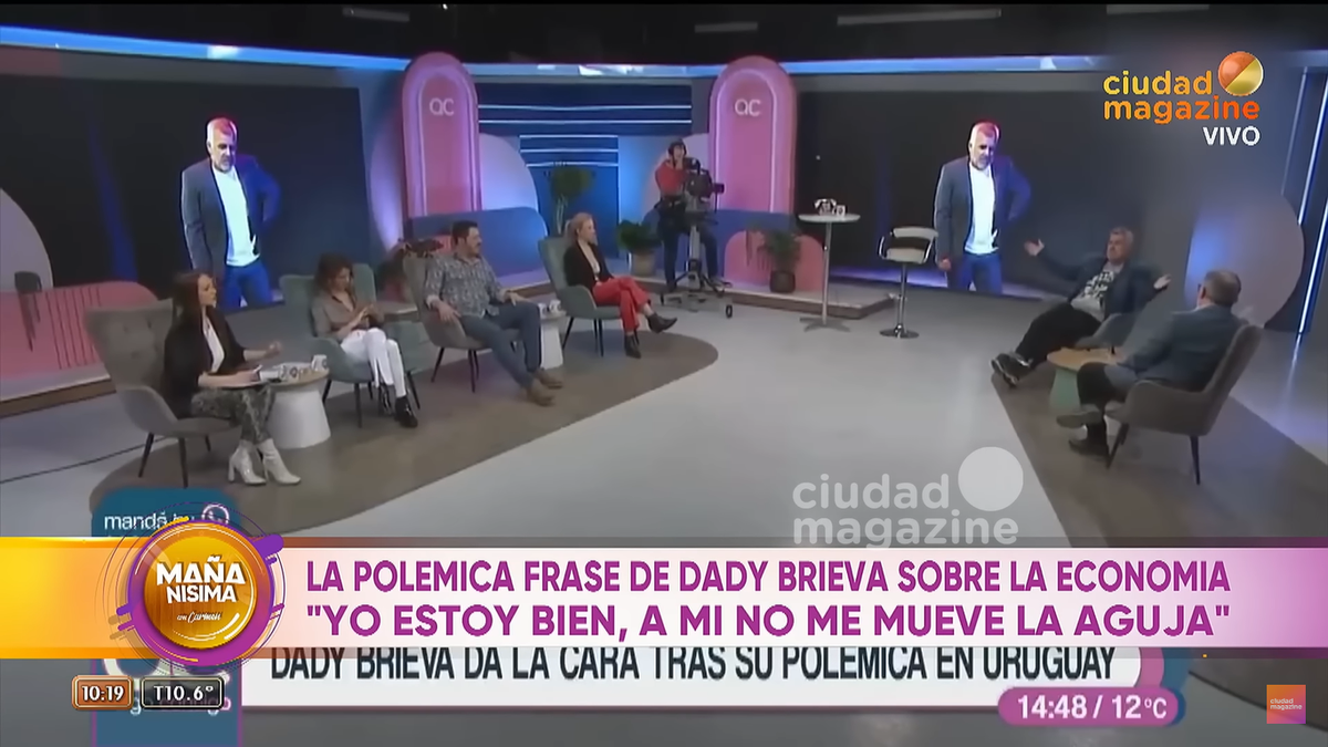 Dady Brieva fue entrevistado en Algo Contigo y tuvo polémicos comentarios sobre la economía. Dady Brieva fue entrevistado en Algo Contigo y tuvo polémicos comentarios sobre la economía.