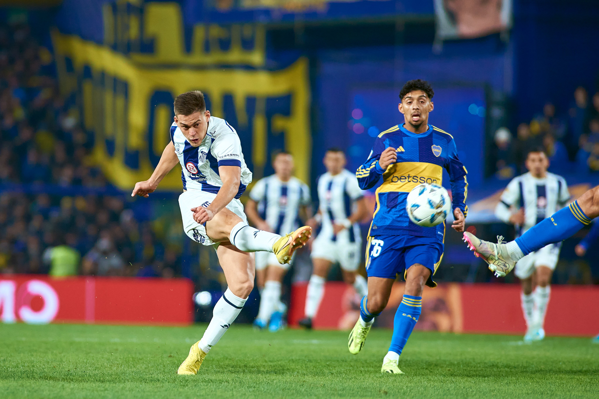 Boca vs. Talleres en la Bombonera por la Liga Profesional. Boca vs. Talleres en la Bombonera por la Liga Profesional.