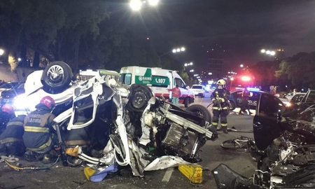Quién es el empresario que fue detenido por provocar el choque fatal en Palermo Quién es el empresario que fue detenido por provocar el choque fatal en Palermo