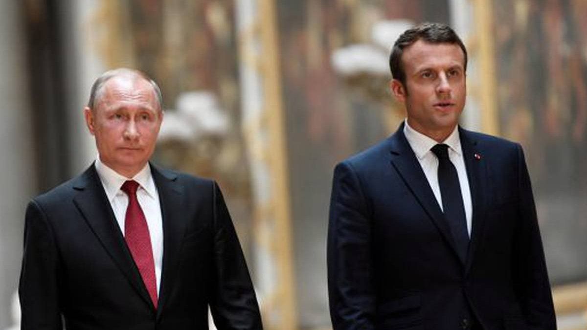 Macron convers&oacute; varias veces con Putin antes y despu&eacute;s de que estallara el conflicto con Ucrania para buscar una soluci&oacute;n.