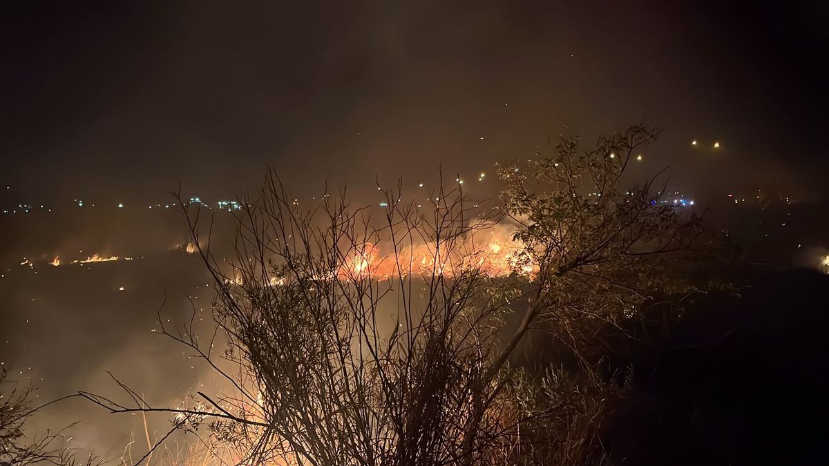 Incendio en Santa Fe.