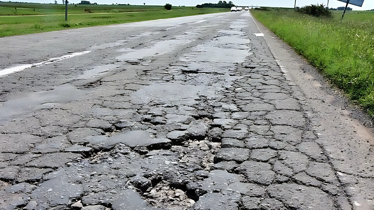 Algunos tramos de la Ruta Nacional 11 se encuentran prácticamente intransitables desde hace tiempo.