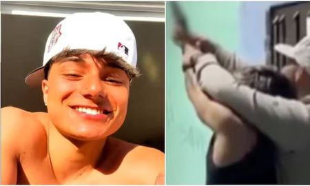video muestra a Motolo disparando mientras un hombre lo asiste, en una zona rodeada de viviendas. video muestra a Motolo disparando mientras un hombre lo asiste, en una zona rodeada de viviendas.