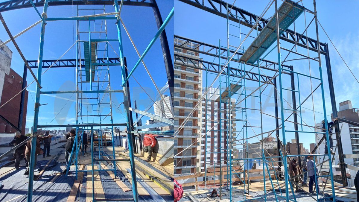 En imágenes, la estructura del Estudio Mayor de radio y televisión del nuevo edificio del Grupo AIRE.