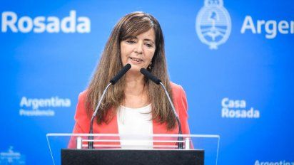 Gabriela Cerruti habló de la medida del Banco Central.