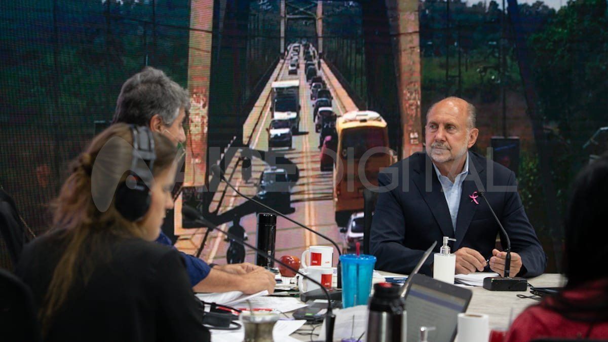 El gobernador Omar Perotti, en Ahora Vengo, dijo que