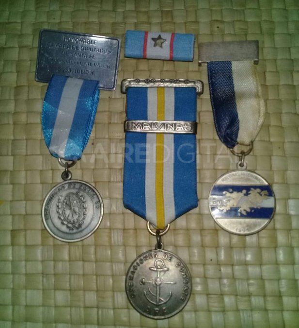Delincuentes robaron medallas de Malvinas a un ex combatiente