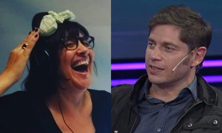 La Negra Vernaci encaró a Kicillof: Las chicas te queremos dar La Negra Vernaci encaró a Kicillof: Las chicas te queremos dar