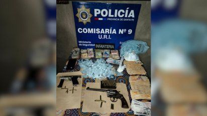 Un ataque a balazos en Barranquitas terminó con un detenido y el secuestro de armas y drogas