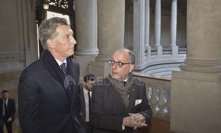 El presidente Mauricio Macri junto al canciller argentino, Jorge Faurie El presidente Mauricio Macri junto al canciller argentino, Jorge Faurie