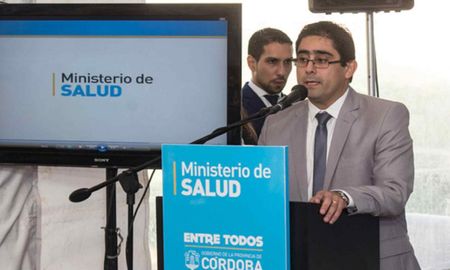 El ministro de Salud de Córdoba, Diego Cardozo. El ministro de Salud de Córdoba, Diego Cardozo.