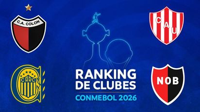 Conmebol publicó el nuevo ranking 2026: en qué posición se encuentran los equipos de Santa Fe
